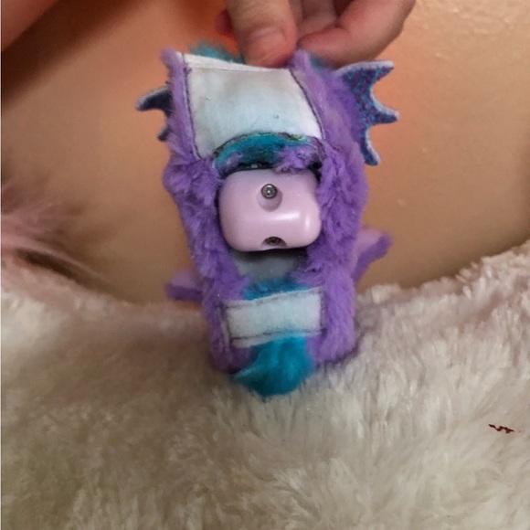 Bundle of 2 โค๏ธ Pomsies โZoeyโ Pink & Wrapples Dragon slap bracelet - Picture 12 of 15